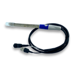 pH & Temp Sensor - Plastic, AgCl Ref, 1m BNC