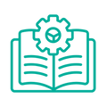 A graphic representing water quality meter manuals.