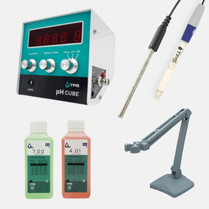 pH Cube | pH-ORP-Temp Meter with pH & Temp Sensors