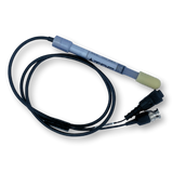 pH & Temp Sensor - IJ, Plastic, AgCl, 1m BNC